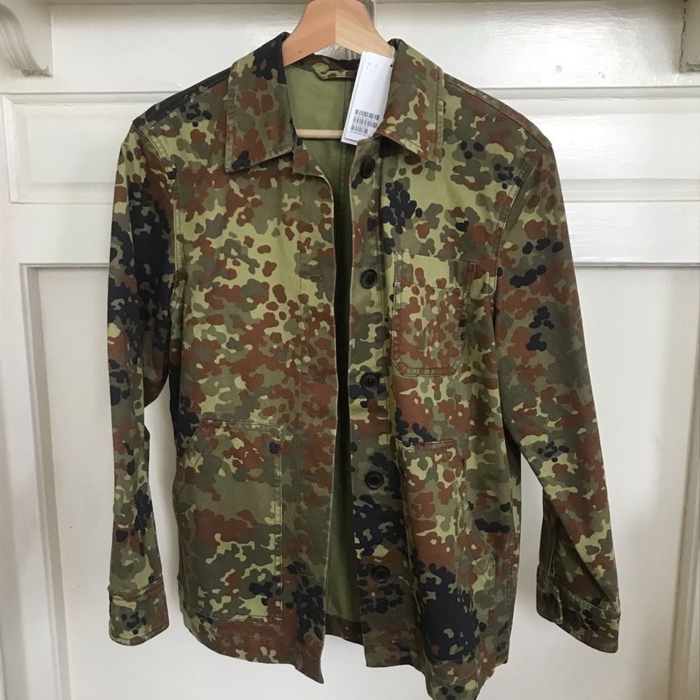 & Other Stories camouflage workwear jacket - NWT